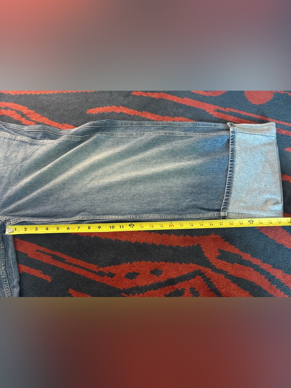 We The Free Final Countdown Cuffed Wide Leg Jeans - Blue - Picture 12 of 12